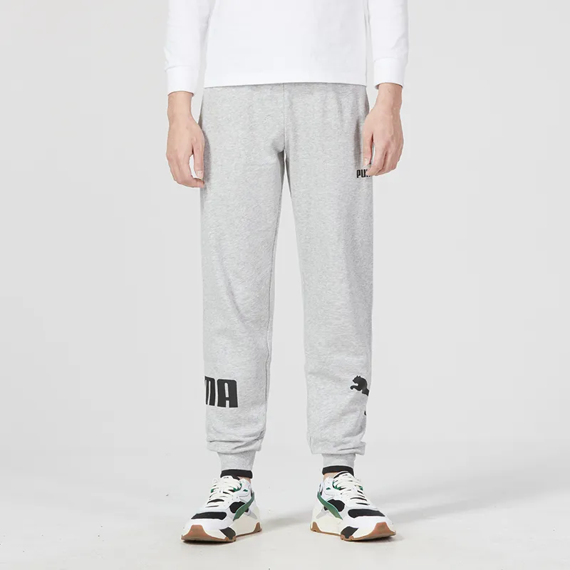 PUMA Jogger Power Knitted Sweatpants Men's Gray-2