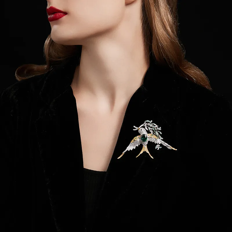 HMZ Brooches Women's S925 Silver-1