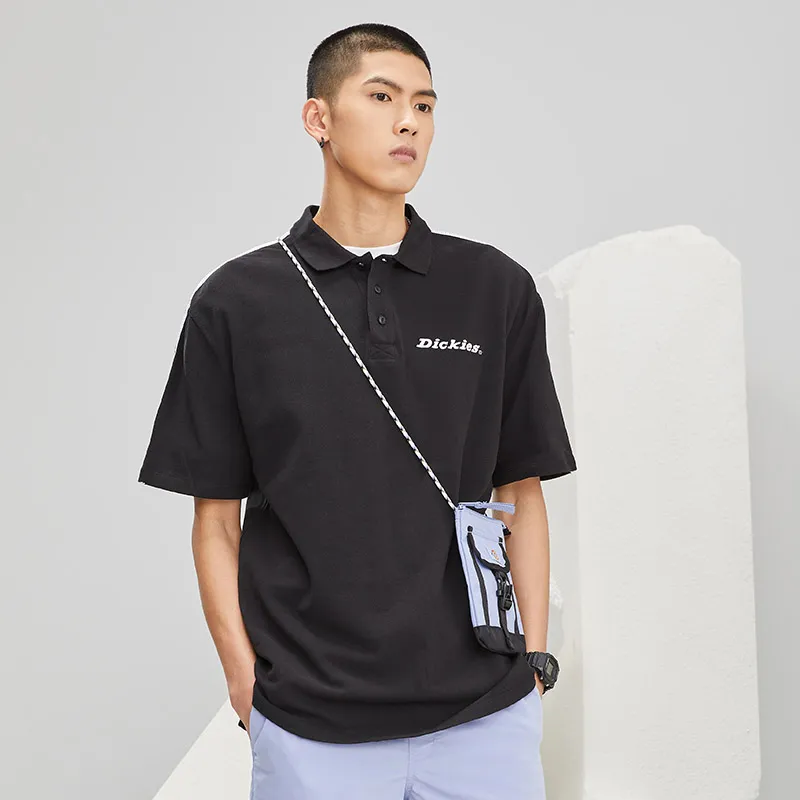 Dickies Polo Shirts Unisex Black-2