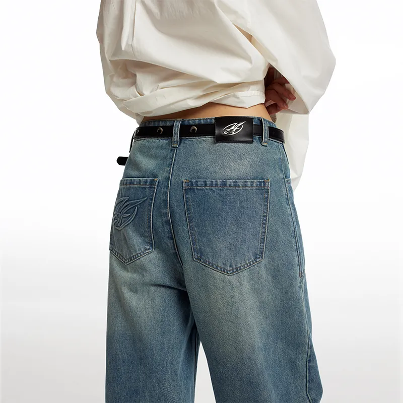 LBPC x Action Code Straight Jeans Unisex-5