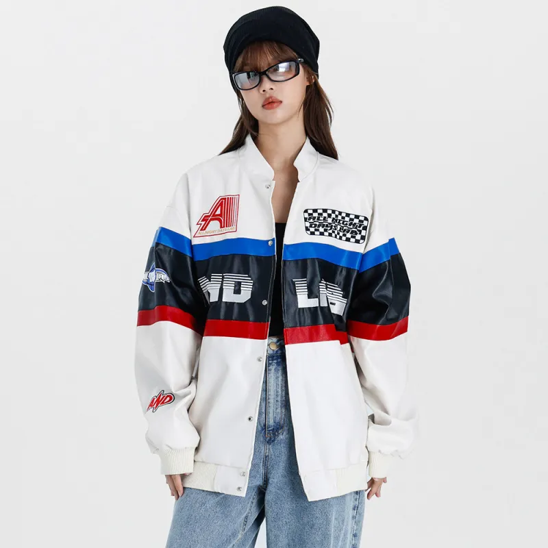 ALL NIGHT DAYS Loose Fit Jacket Unisex-11