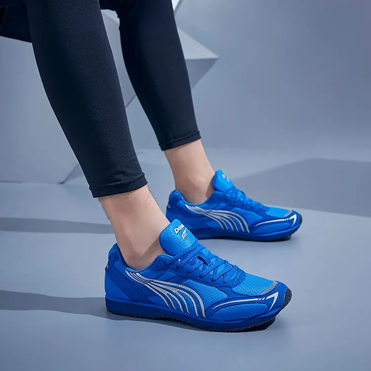 DO WIN Cushioned Slip Resistant Abrasion Resistant Breathable Low Top Running Shoes Unisex Royal Blue-7