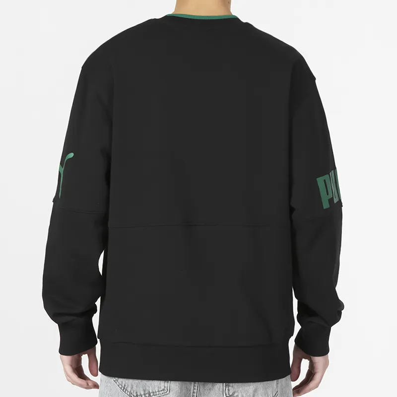 PUMA Sweatshirts Men Black-3
