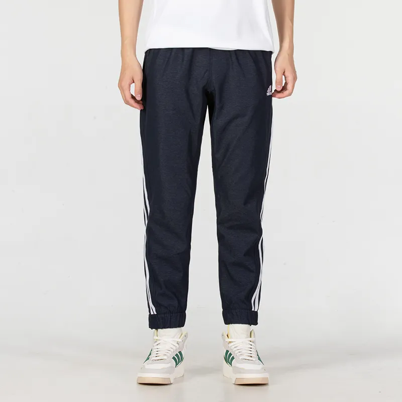Adidas Knitted Sweatpants Men's Blue-2