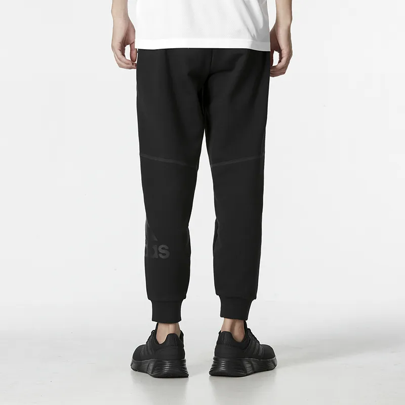 Adidas Knitted Sweatpants Men Black-4
