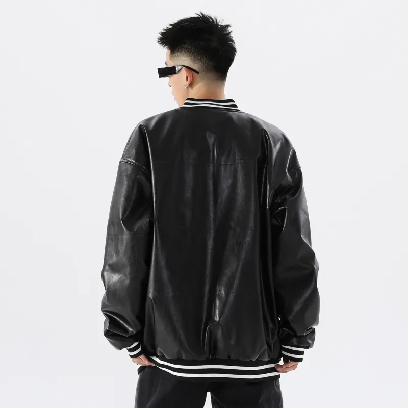 SIDEEFFECT Baseball Jacket Coat Unisex-4