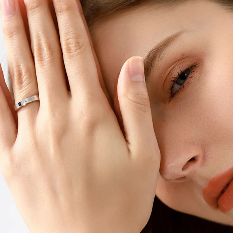 PIARA Rings Unisex Silver-3