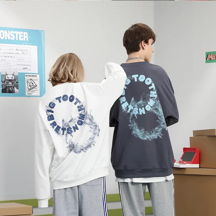 Bt Crew Neck Loose Fit Regular Sweatshirt Unisex-9