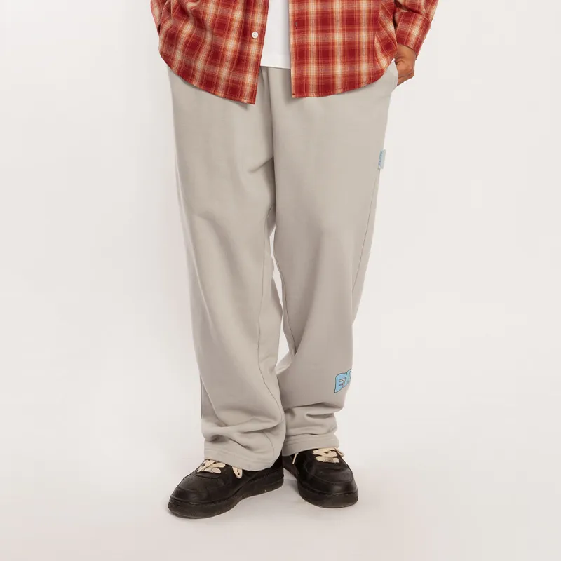 EMPTY REFERENCE Casual Pants Unisex Gray-2