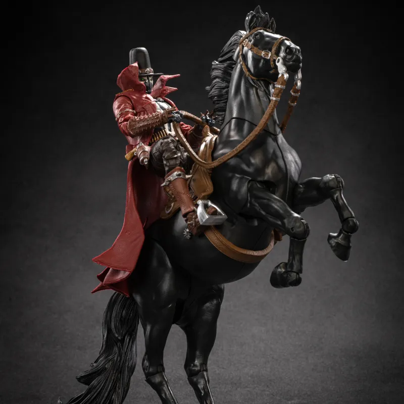 McFARLANE Spawn Second Wave Mechanical Gorilla Female Spawn Dark Redeemer Soul Lasher Gatling Denim Action Figures-20