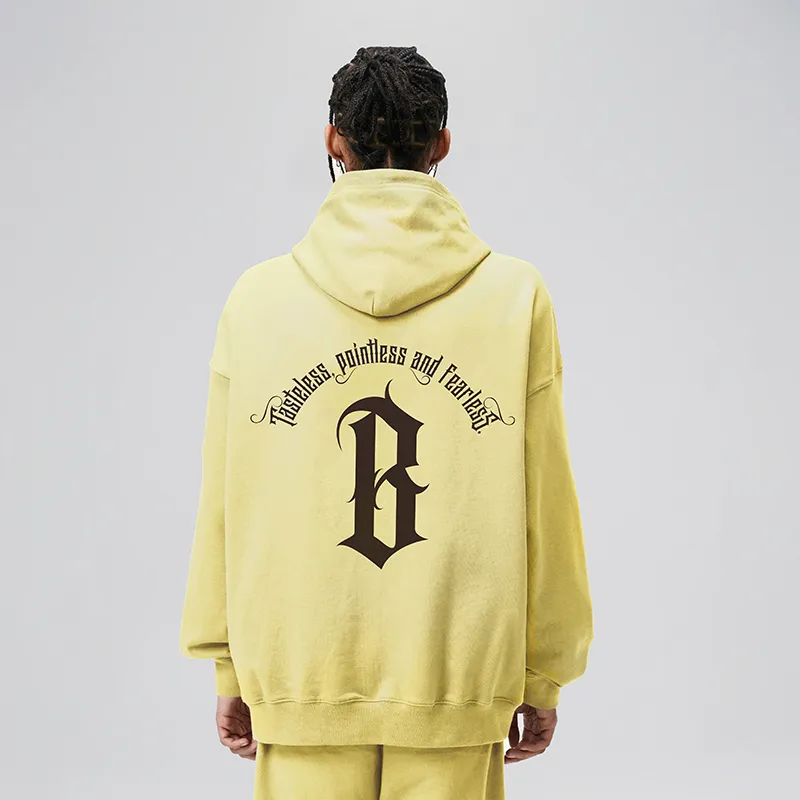 BONELESS Loose Casual Unisex Sweatshirt-35