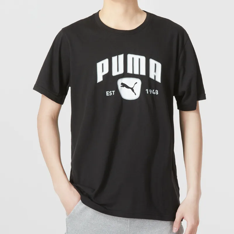 PUMA EVOSTRIPE T Shirts Men Black-2