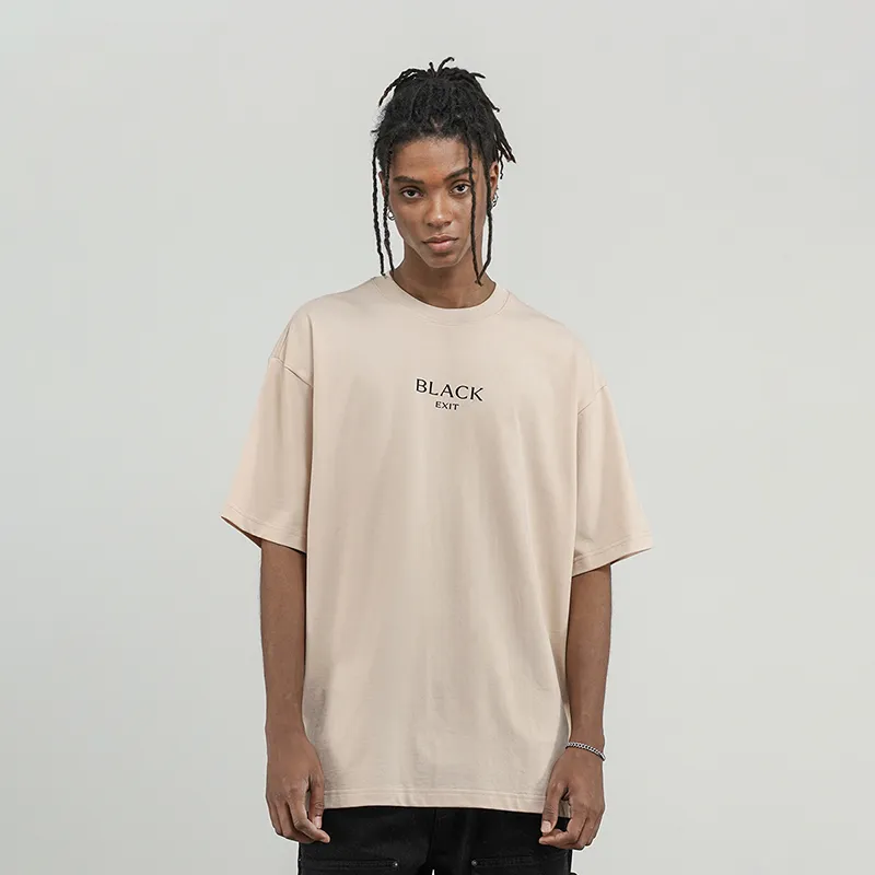 BLACK OF EXIT T Shirts Men-8