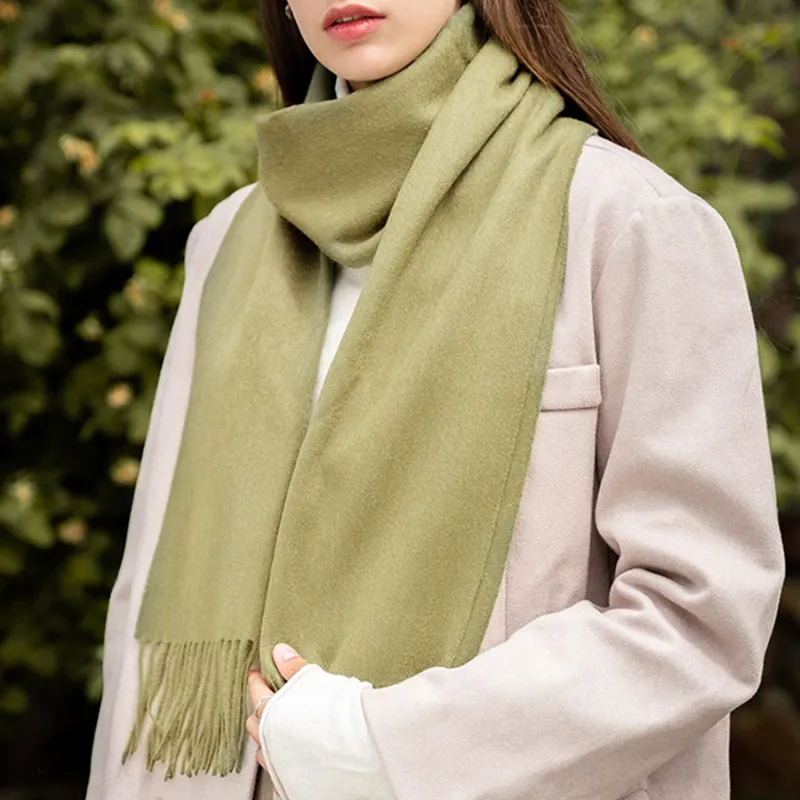 STYLEJING Knit Scarves Unisex-1