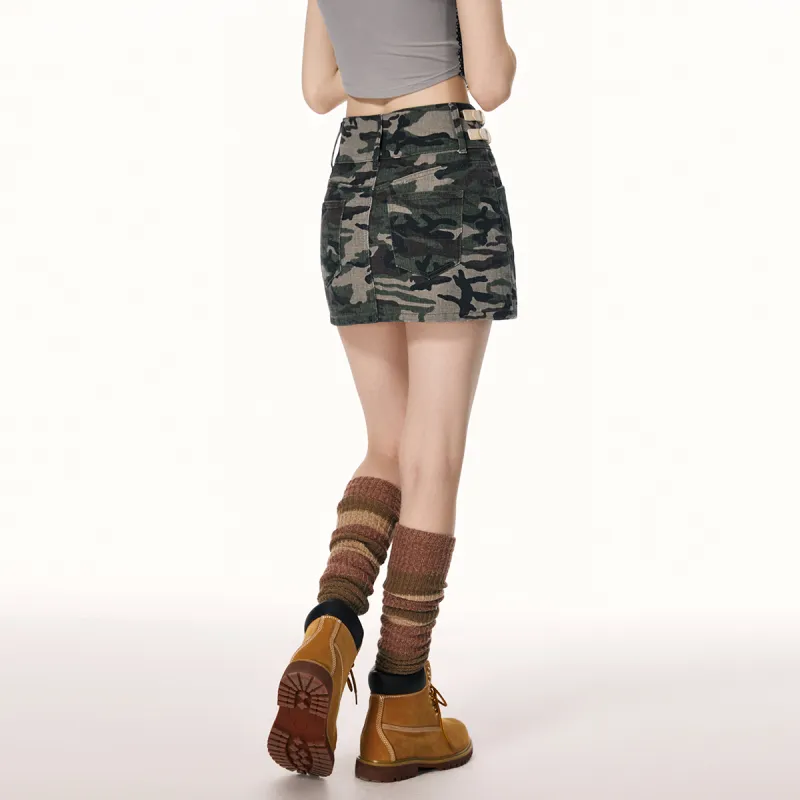 I'M ONE Casual Short Skirts Women's-3
