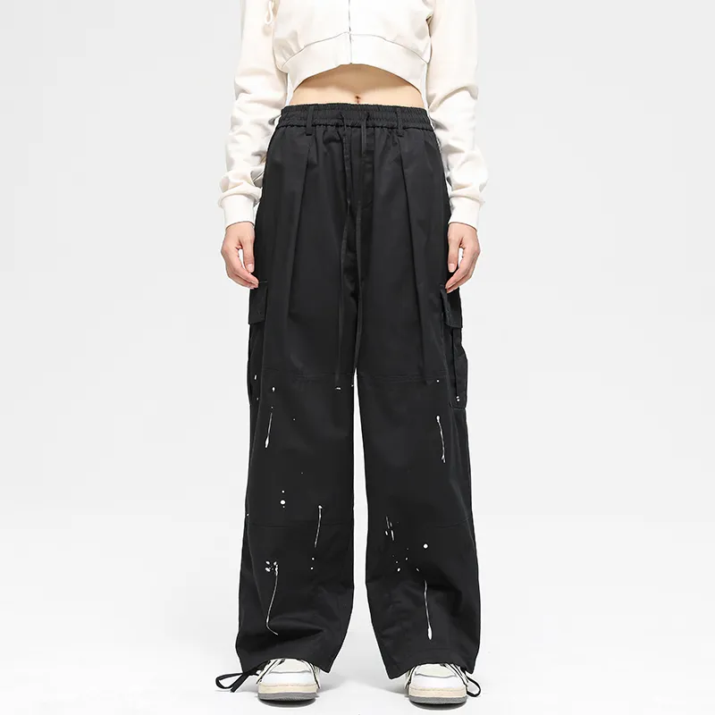 SCRM Straight Moderate Casual Pants Unisex-2