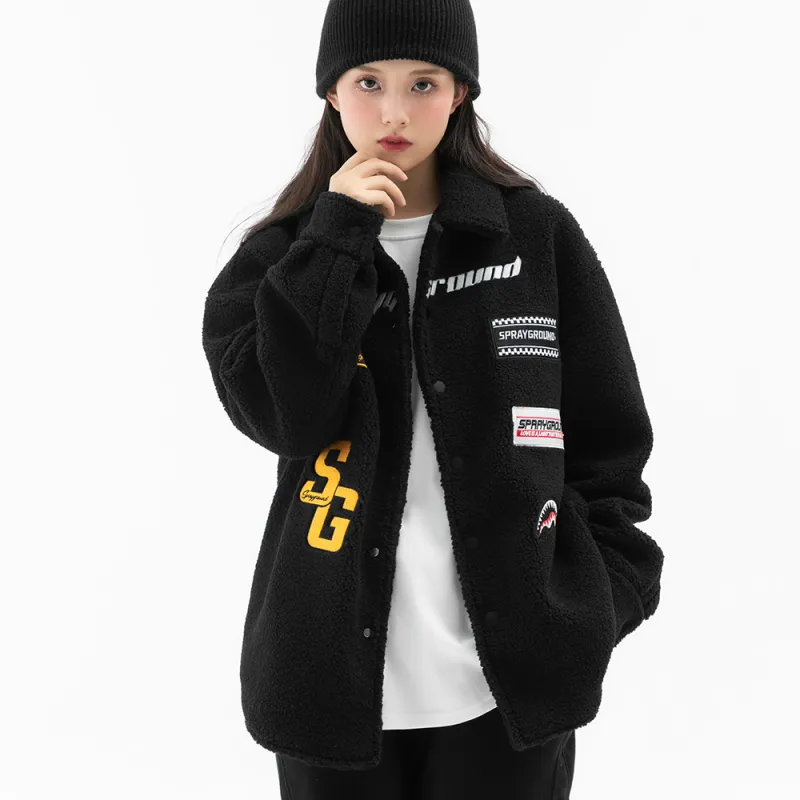 SPRAYGROUND Velvet Jackets Unisex-15