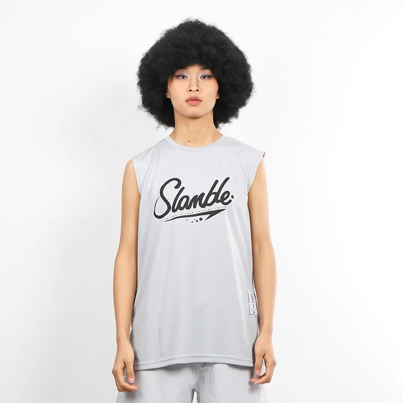 Slamble Sleeveless Vest Tank Top Unisex-15