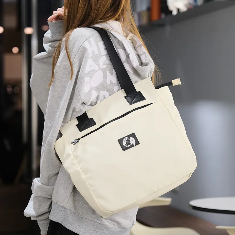PETERPOINT Shoulder Bags Ecru-6