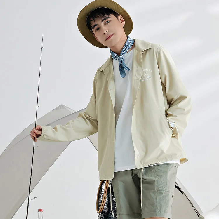 Kappa Sun Protection Clothing Unisex Khaki-8
