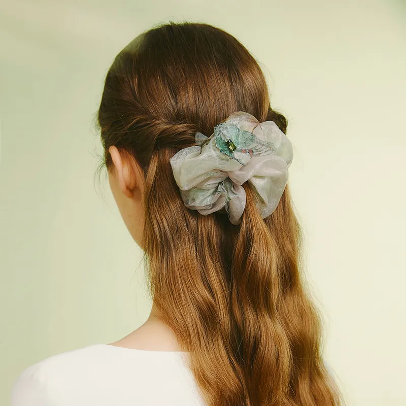 She's Hair Ties Women's Light Green-2