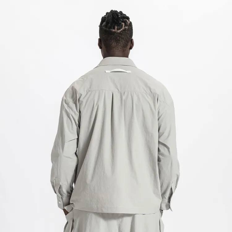 NORVINCY Western Cleanfit Minimalist Style Shirt Men's-12
