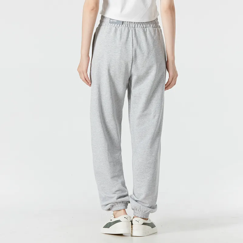PUMA Knitted Sweatpants Women's Gray-3