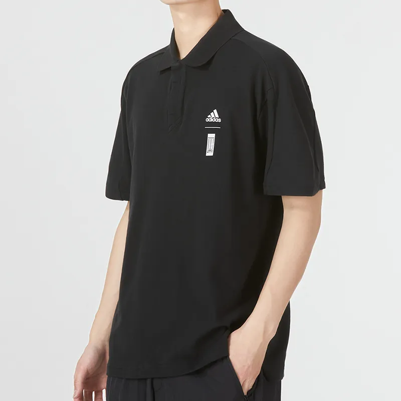 Adidas Polo Shirts Men Black-6