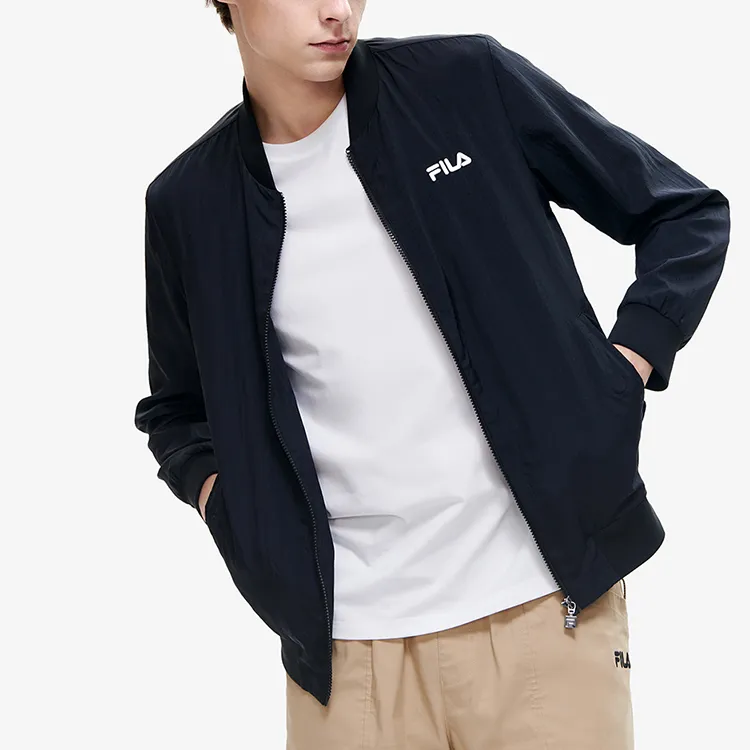 FILA Jackets Men Jet Black-3