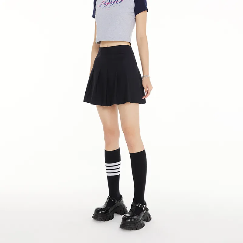 DANGEROUSPEOPLE Casual Short Skirts Women's-4