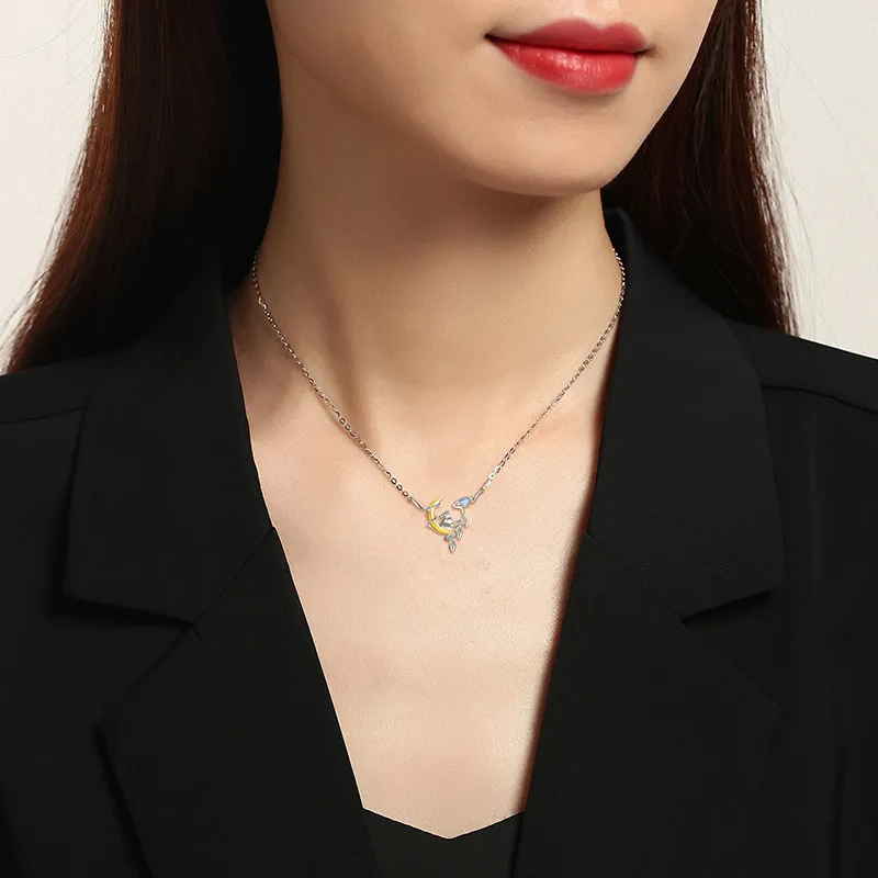 TRUE ME S925 Silver Necklaces Women's-2