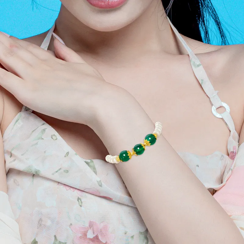 Jodie＆Kevin Bracelets Women's Pearl Bracelet-2