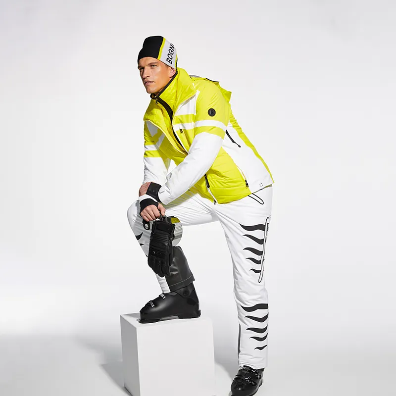 BOGNER Ski Tops Men Fresh Lemon Yellow W065-2
