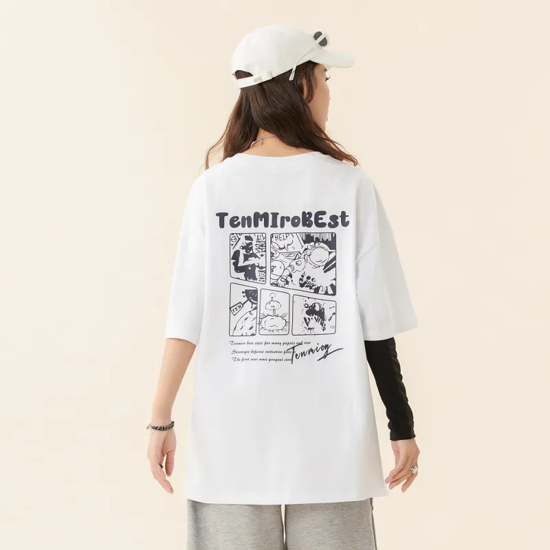 TEN MIRO Short Sleeved T Shirts Unisex-7