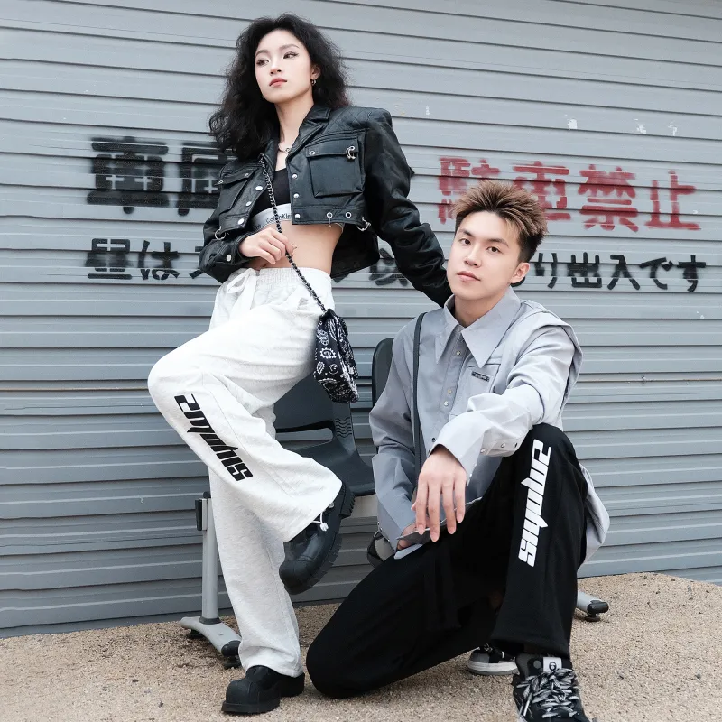 ZMOH Knitted Sweatpants Unisex-15