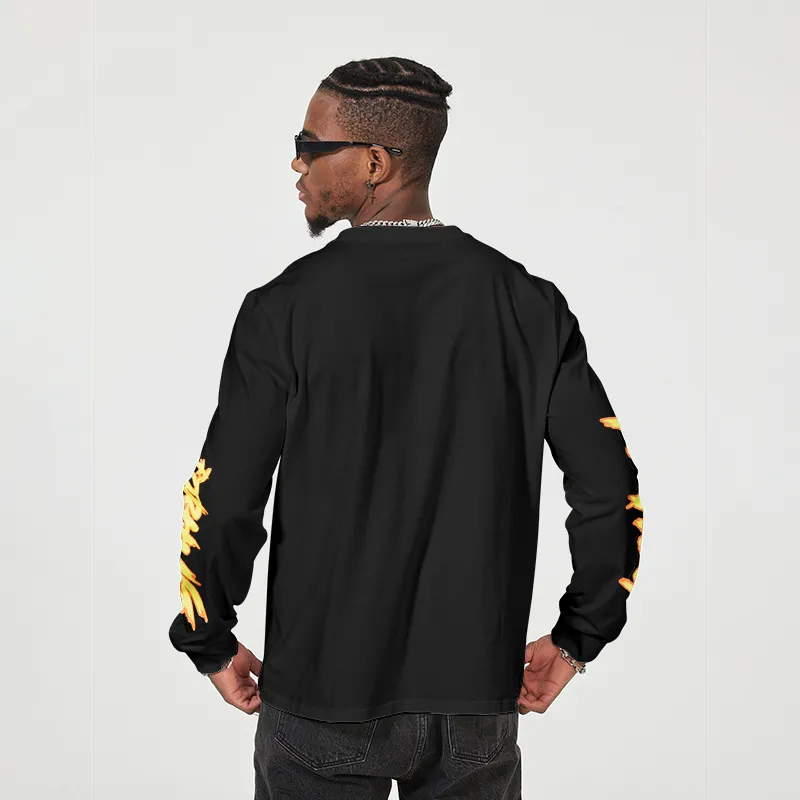 FORHUG Long Sleeved T Shirt Unisex-3