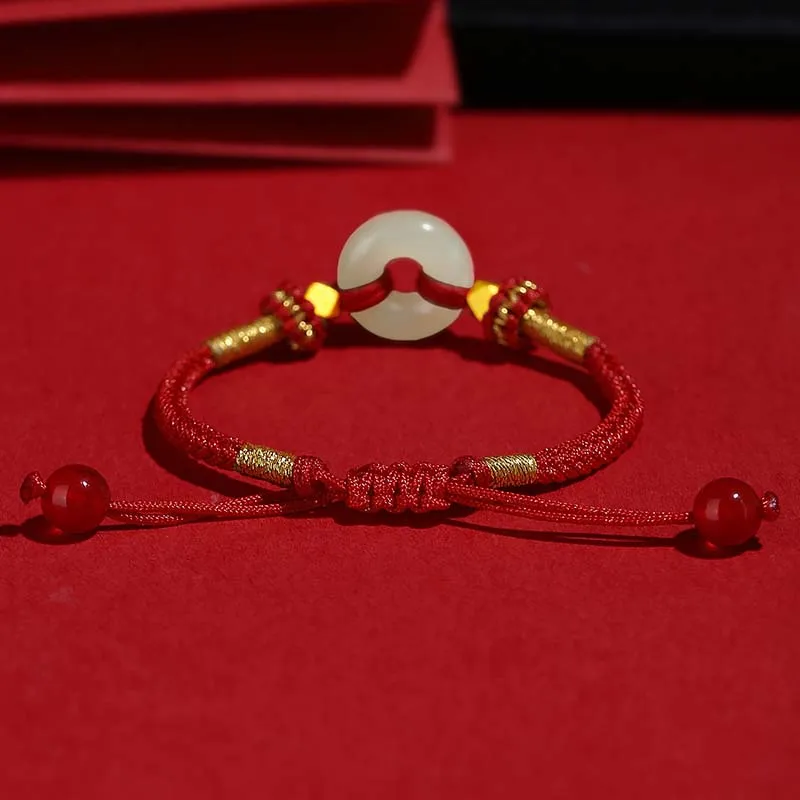 YINCHIE Hetian Jade Bracelets Kids-3