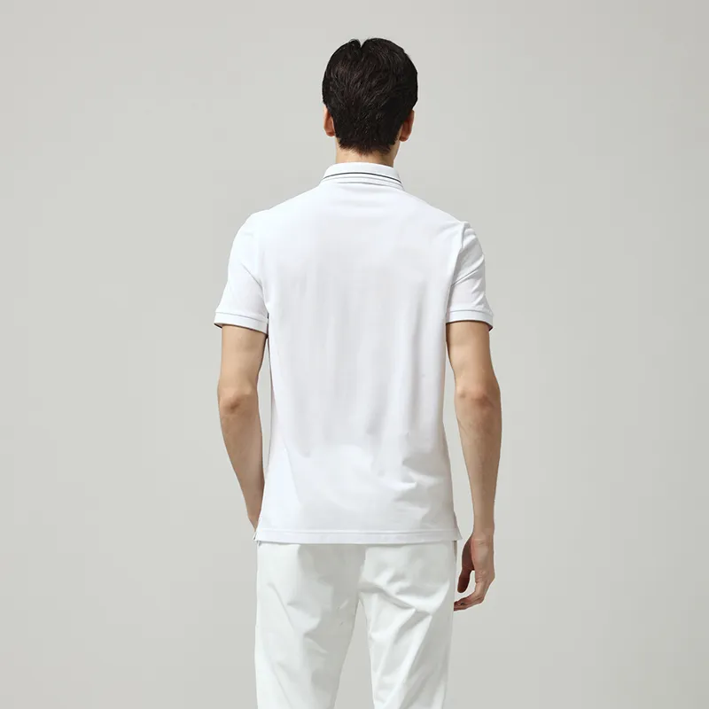 RARE Short Sleeved T Shirts Men's White-3