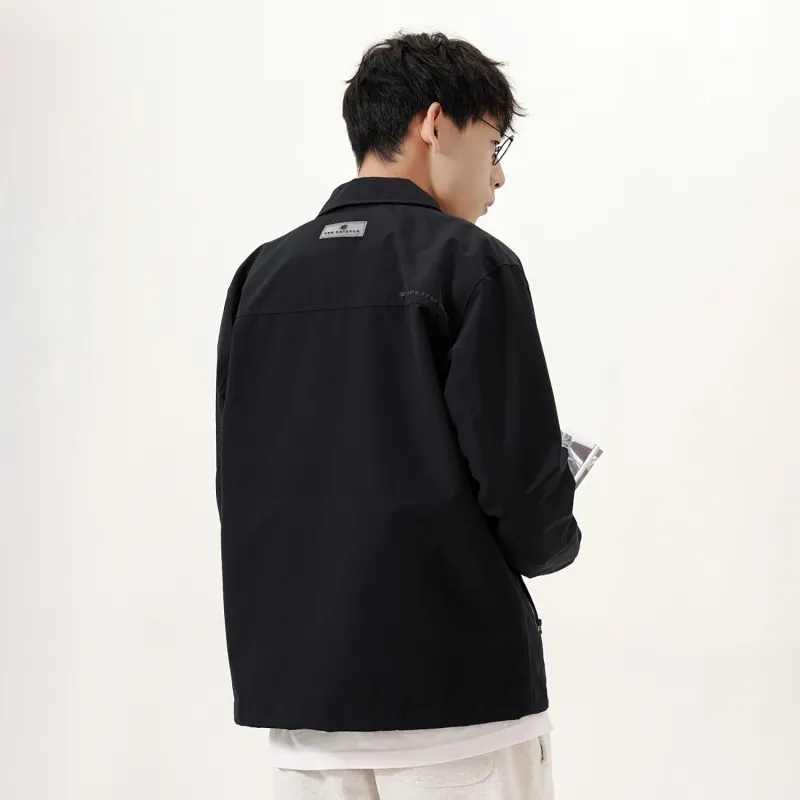 New Balance Jacket Fall Unisex Black-5