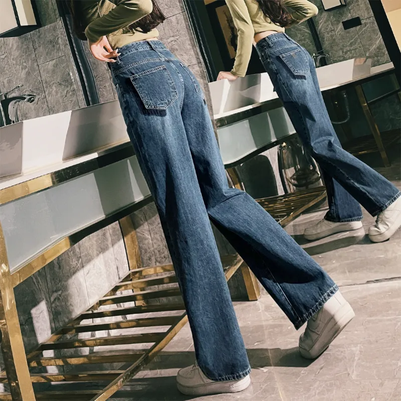 MITUAN Jeans Women's Blue Gray-3