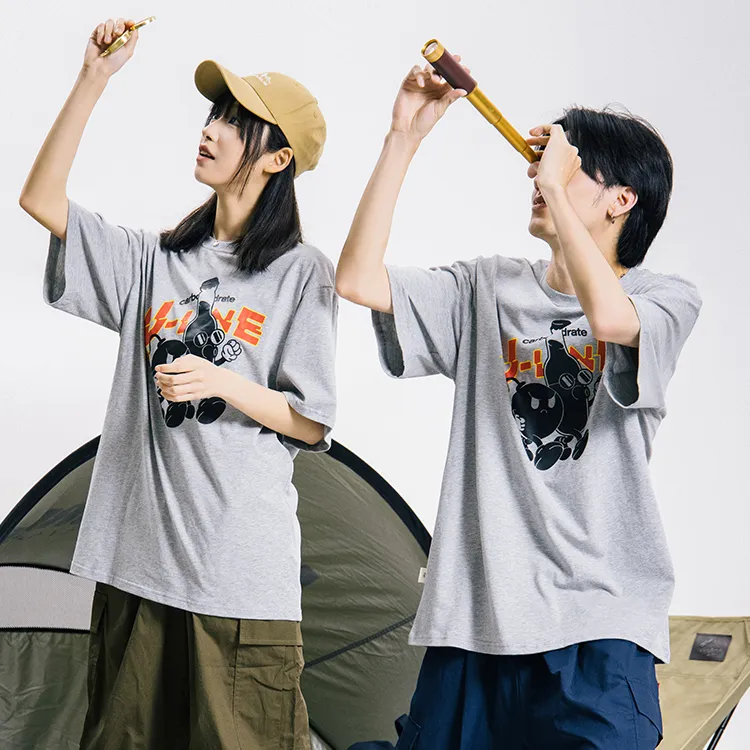 FLOAT T Shirts Unisex Gray-3