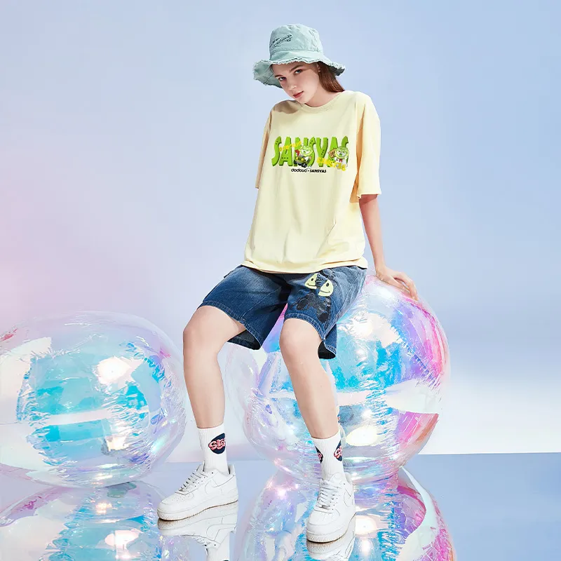 SANSYAS Vegetable Genie Co branded Model T Shirts Unisex-8