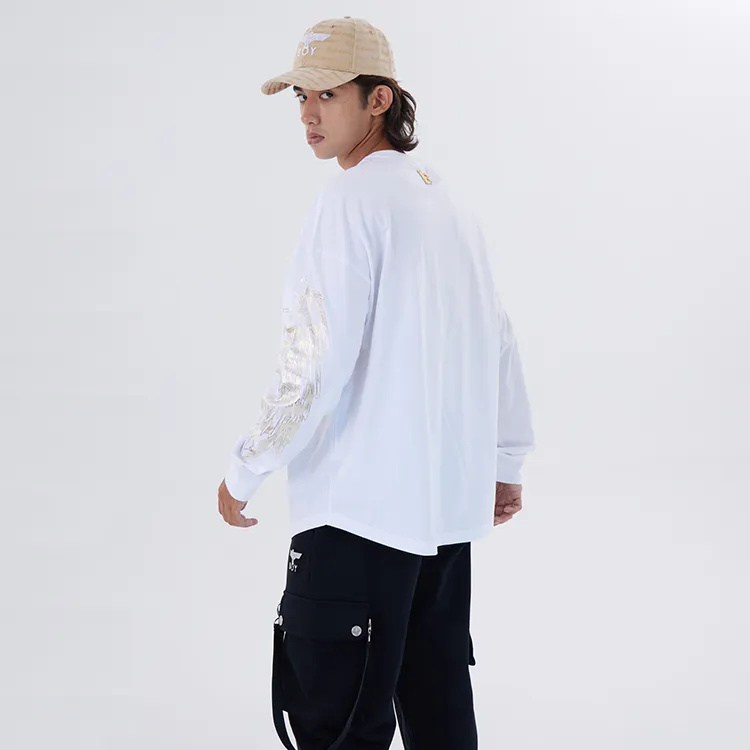 Boy London FW22 Long Sleeved T Shirt Unisex White-6