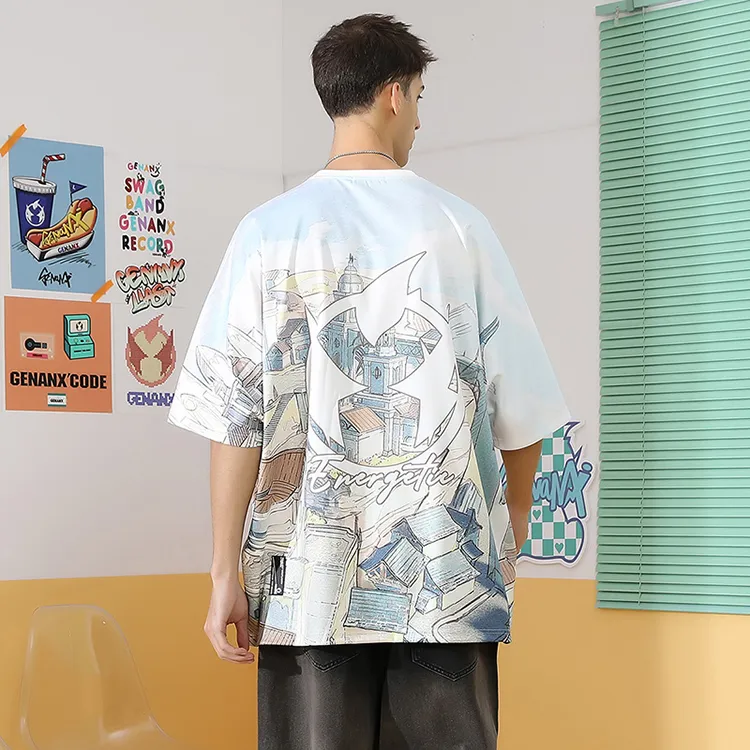 GENANX T Shirts Unisex Individual Print-3