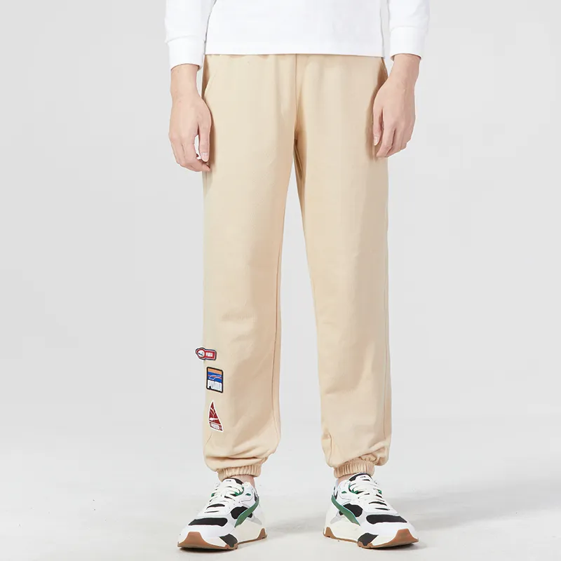PUMA Knitted Sports Pants Men's Khaki-2