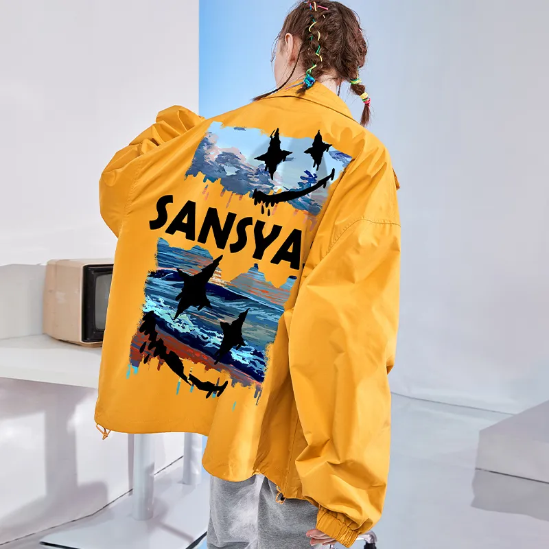 SANSYAS Jackets Unisex-9