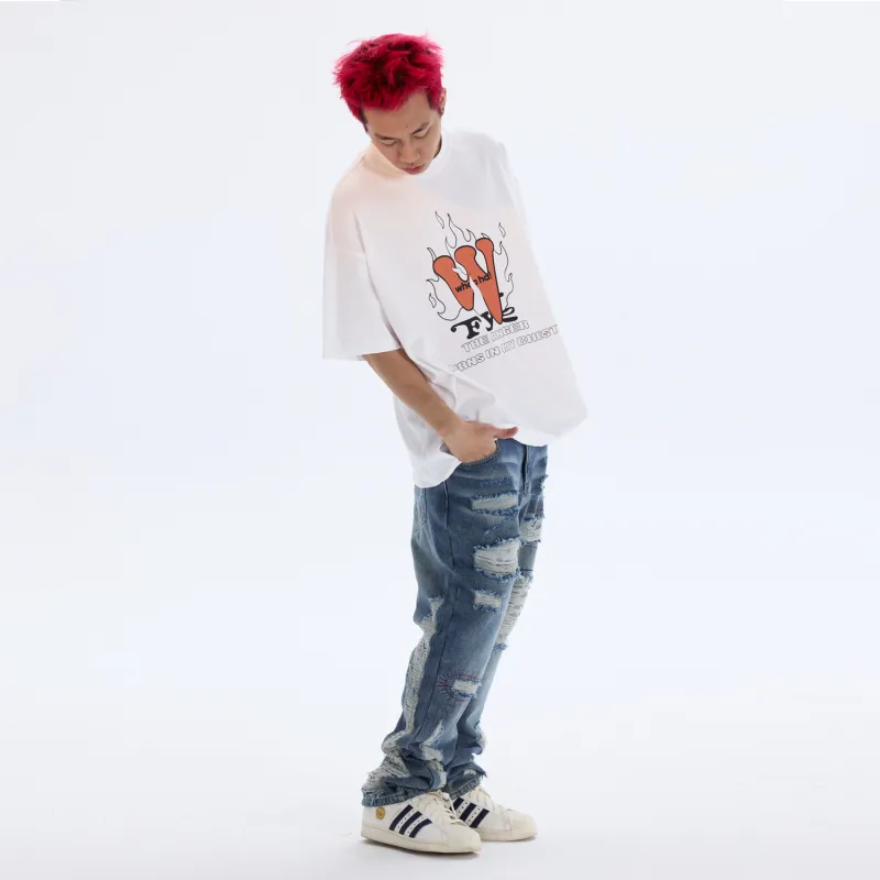 WHOA HA! Heavyweight T Shirt Unisex-5