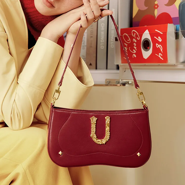 NUCELLE PU Shoulder Bag Women's Multicolor-4