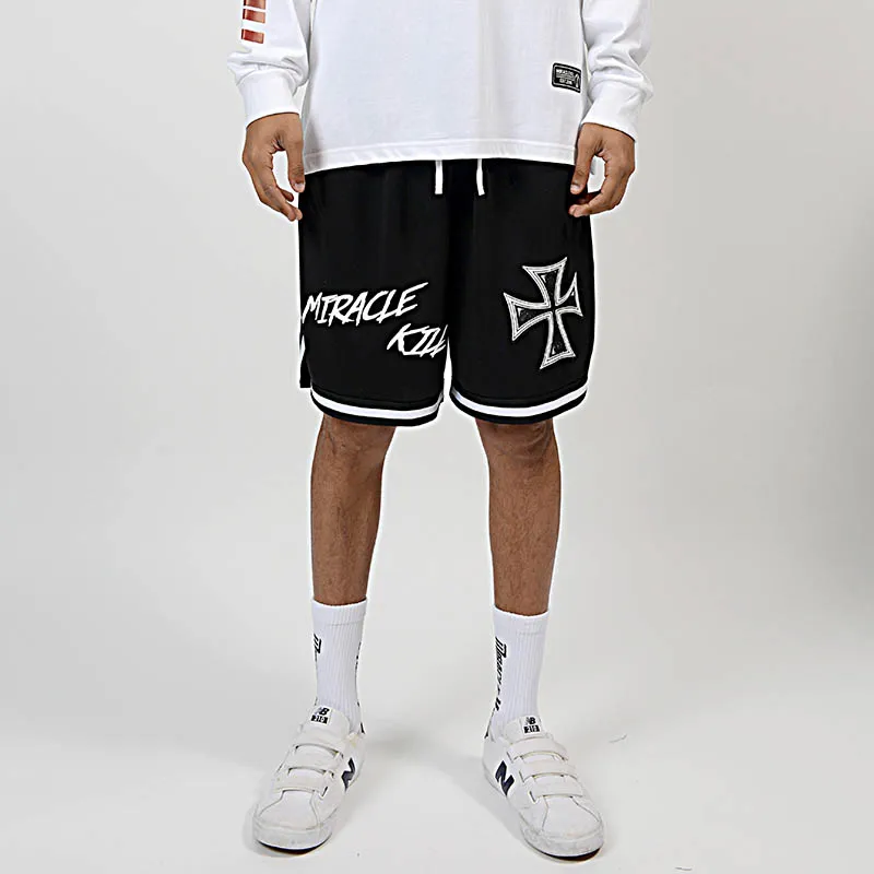 MIRACLE KILL Basketball Shorts Unisex-11