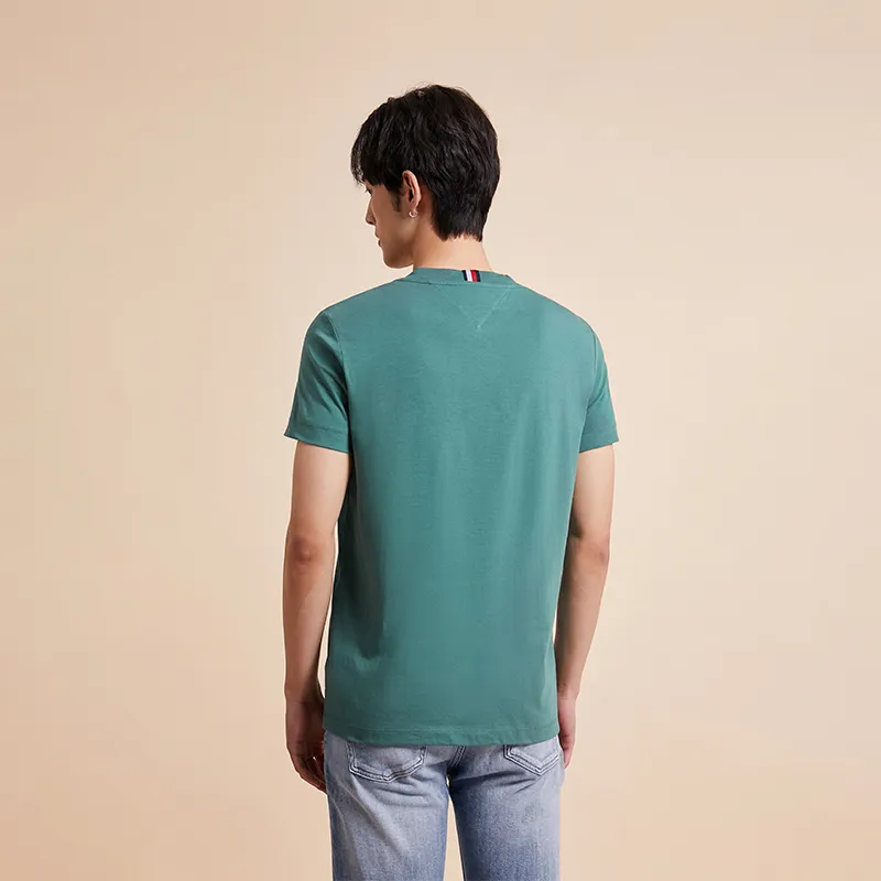 Tommy Hilfiger T Shirts Unisex Blue Green MB6-3